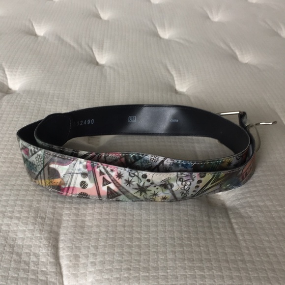 Accessories - Women Multi Color HOLOGRAM MUSIC BELT XL